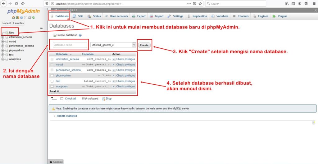 Panduan Tutorial phpMyAdmin Lengkap Untuk Pemula