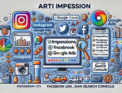 Arti Impression di Instagram, Facebook, Google Ads, dan Search Console