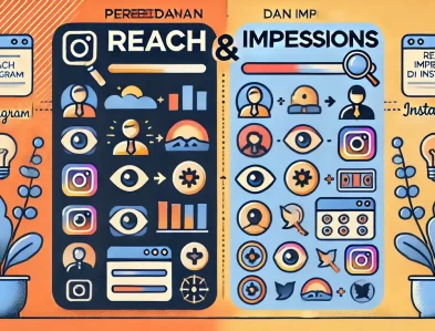 Perbedaan Reach dan Impressions Instagram Adalah