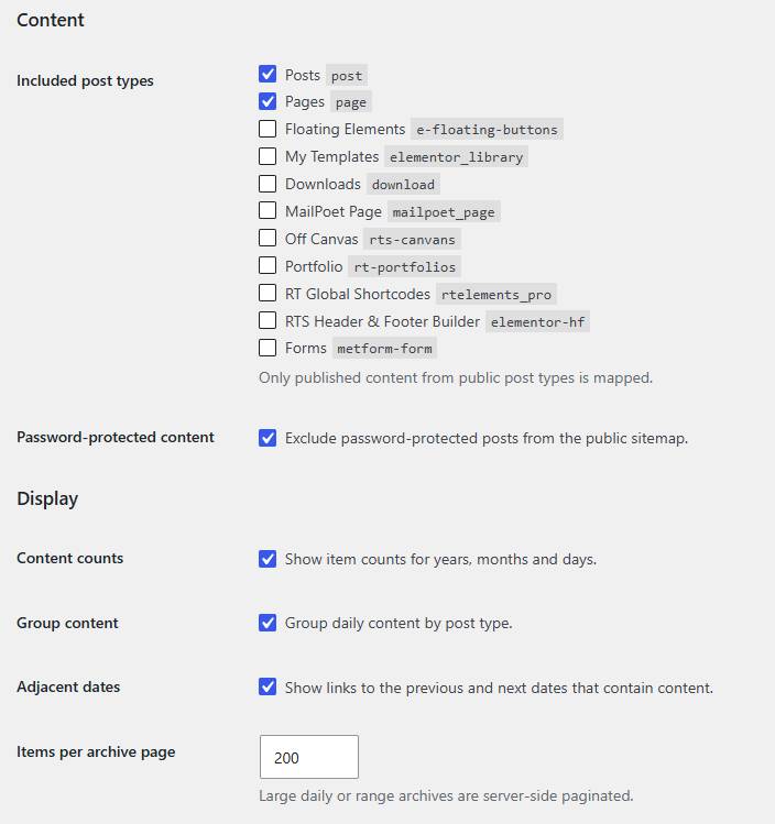 DateMap – SEO HTML Sitemap By Bloggerpi Digital